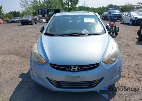 2012 Hyundai Elantra Limited (Ulsan Plant) z USA, uszkodzony, nr VIN KMHDH4AE6CU314403